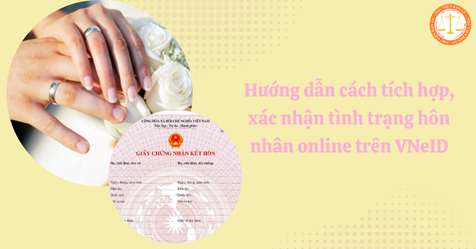 Hướng dẫn cách tích hợp, xác nhận tình trạng hôn nhân online trên VNeID (Hình từ Internet)