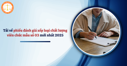 Tải về phiếu đánh giá xếp loại chất lượng viên chức mẫu số 03 mới nhất 2025