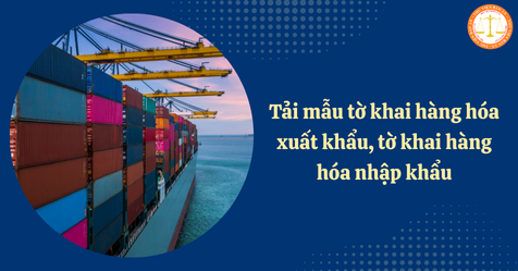 Tải mẫu tờ khai hàng hóa xuất khẩu, tờ khai hàng hóa nhập khẩu mới nhất 2025 (Hình từ Internet)