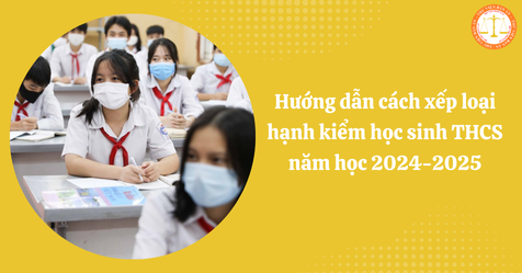 Hướng dẫn cách xếp loại hạnh kiểm học sinh THCS năm học 2024-2025 theo Thông tư 22 (HÌnh từ Internet)