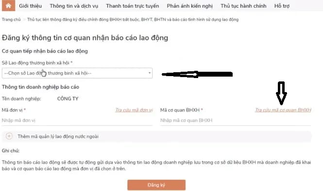 Hướng dẫn chi tiết cách nộp báo cáo tình hình sử dụng lao động cuối năm 2026 trên cổng Dịch vụ công Quốc gia dichvucong.gov.vn