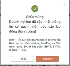 Hướng dẫn chi tiết cách nộp báo cáo tình hình sử dụng lao động cuối năm 2026 trên cổng Dịch vụ công Quốc gia dichvucong.gov.vn