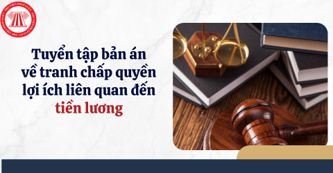 Tuyển tập bản án về tranh chấp quyền lợi ích liên quan đến tiền lương, tiền thưởng