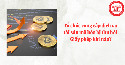 Tổ chức cung cấp dịch vụ tài sản mã hóa bị thu hồi Giấy phép trong các trường hợp nào?