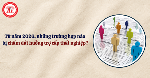 Từ năm 2026, những trường hợp nào bị chấm dứt hưởng trợ cấp thất nghiệp?