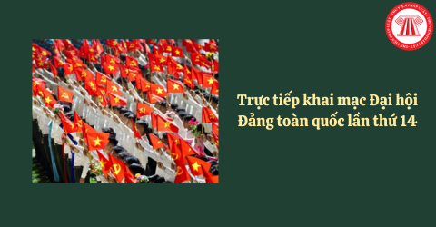 Link xem trực tiếp khai mạc Đại hội Đảng toàn quốc lần thứ 14,  bầu cử đại biểu Quốc hội khóa XVI và đại biểu HĐND các cấp nhiệm kỳ 2026 - 2031