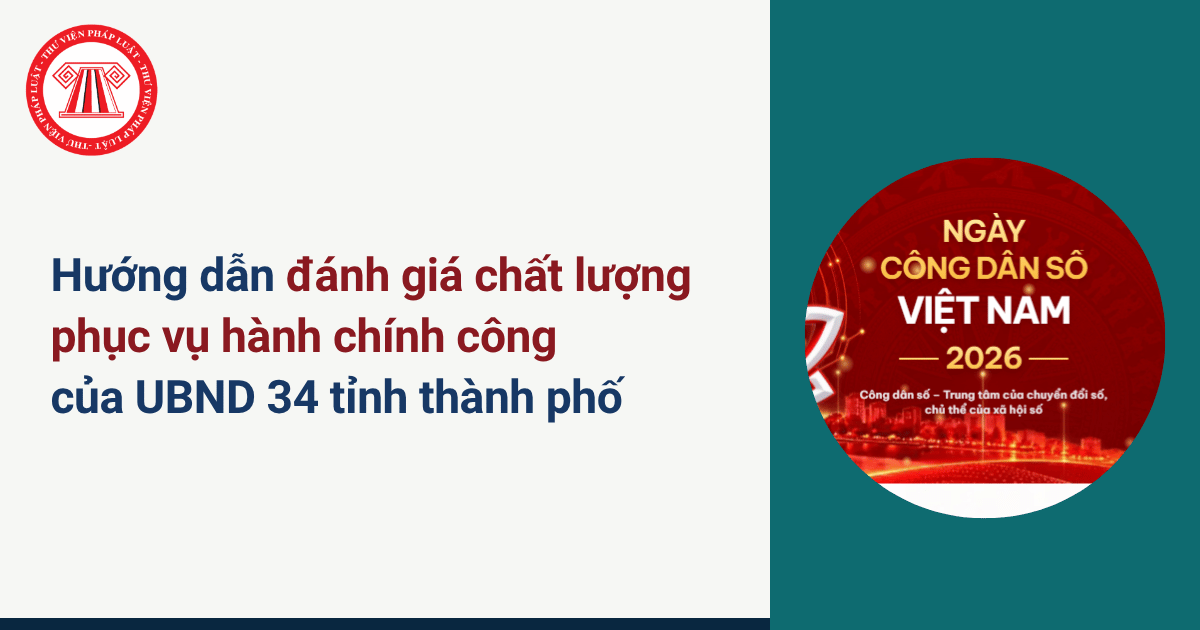Hướng dẫn đánh giá chất lượng phục vụ của các cơ quan nhà nước 