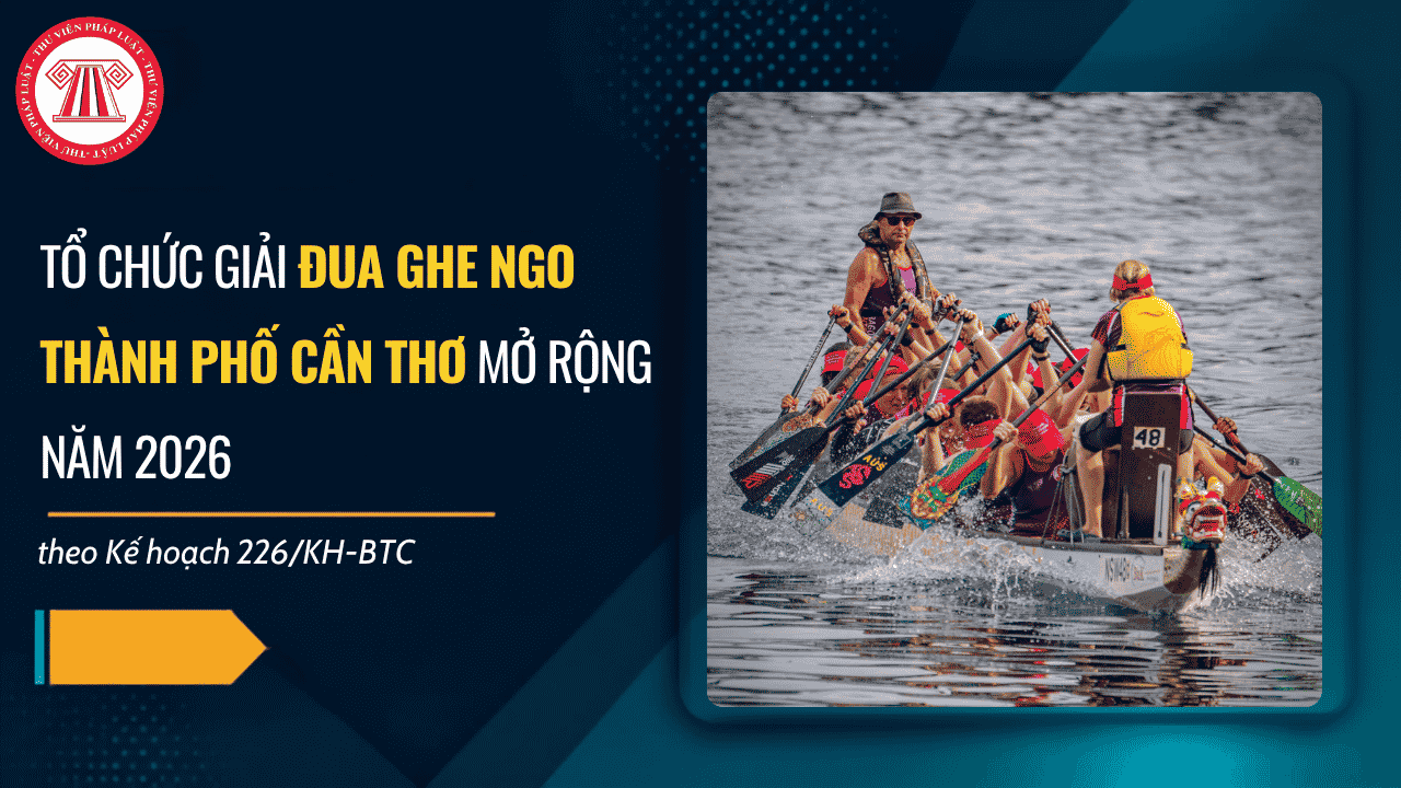 Đua ghe Ngo TP Cần Thơ năm 2026 ngày mấy? Lễ hội Đua ghe Ngo 2026 Cần Thơ được tổ chức ở đâu?