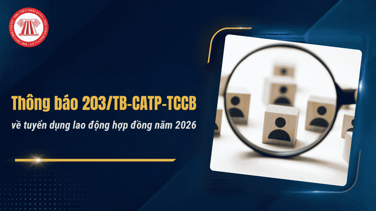 Thông báo 203/TB-CATP-TCCB: Tuyển dụng 60 lao động hợp đồng Công an Thành phố Cần Thơ chi tiết thế nào?