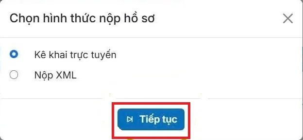 Thông báo số tài khoản hộ kinh doanh online trên Dichvucong gdt gov vn