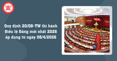 Tải Quy định 20/QĐ-TW thi hành Điều lệ Đảng? Hướng dẫn giải quyết vấn đề đảng tịch của đảng viên mới nhất?