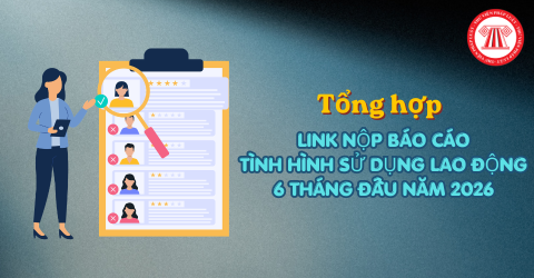 Cập nhật link nộp báo cáo tình hình sử dụng lao động 6 tháng đầu năm 2026 tại các tỉnh/thành trên các nước