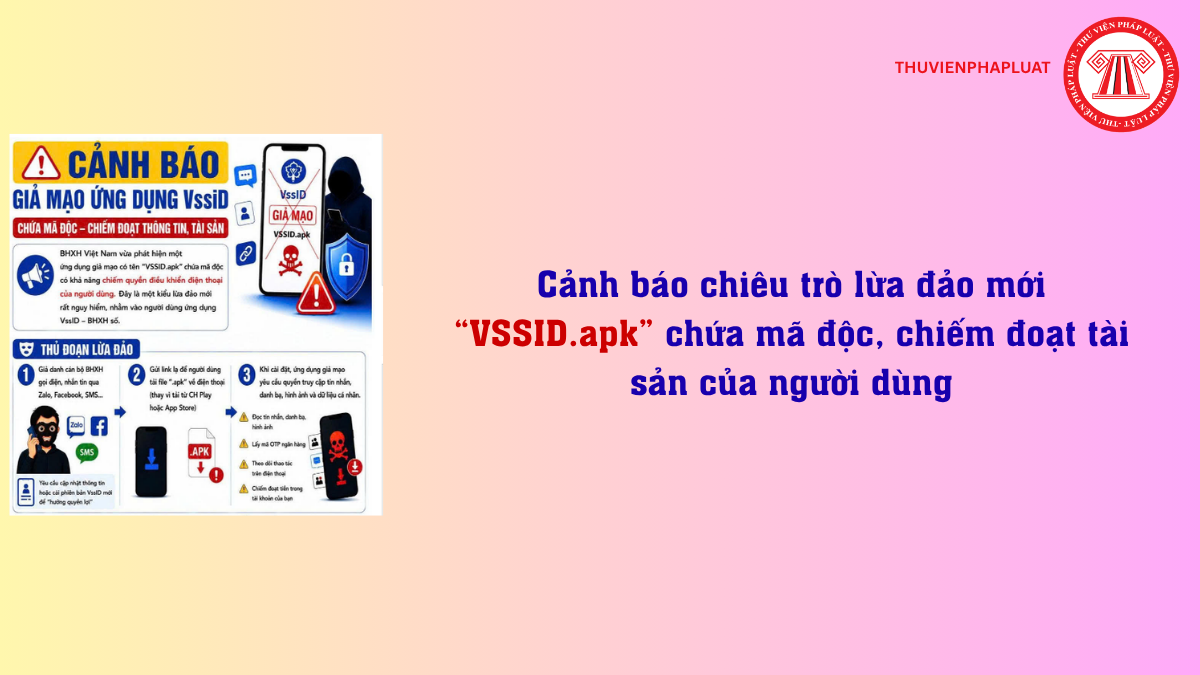 Cảnh báo chiêu trò lừa đảo bằng VssID, BHYT