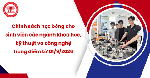 Từ 01/9/2026, sinh viên các ngành khoa học, kỹ thuật và công nghệ trọng điểm có thể nhận học bổng tới 55 triệu đồng/năm theo Nghị định 179 2026 NĐ CP