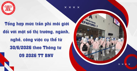 Tổng hợp mức trần phí môi giới đối với một số thị trường, ngành, nghề, công việc cụ thể từ 30/6/2026 theo Thông tư 09 2026 TT BNV