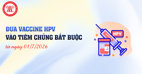 Đưa vaccine HPV vào tiêm chủng bắt buộc theo Chương trình tiêm chủng mở rộng từ ngày 01/7/2026 