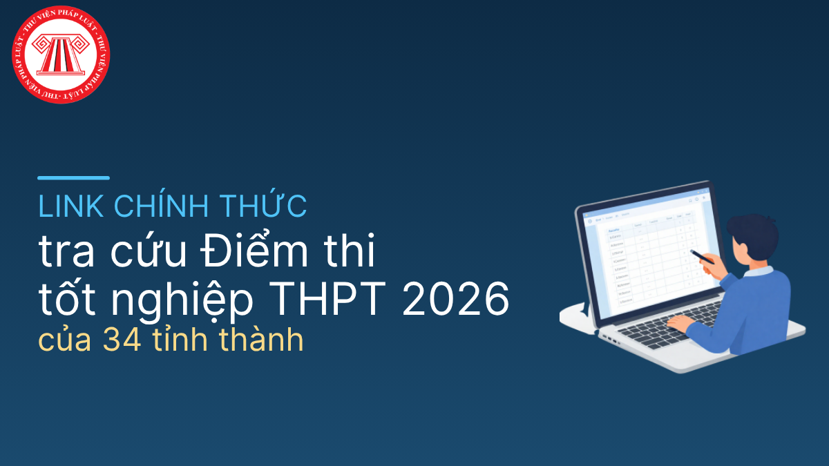 LINK CHÍNH THỨC tra cứu Điểm thi tốt nghiệp THPT 2026 của 34 tỉnh thành