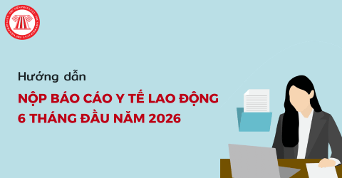 Hướng dẫn nộp BÁO CÁO Y TẾ LAO ĐỘNG 6 tháng đầu năm 2026 chi tiết cho doanh nghiệp