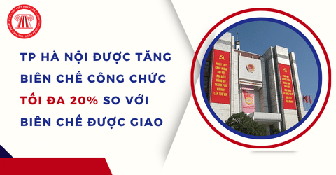 Nghị quyết 51/2026/NQ-HĐND: TP Hà Nội được tăng biên công chức tối đa 20% so với biên chức được giao hằng năm và giai đoạn