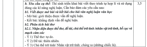 TOÀN BỘ Đáp án đề Văn THPT 2026 CHÍNH THỨC của Bộ GDĐT công bố MỚI NHẤT 2026?
