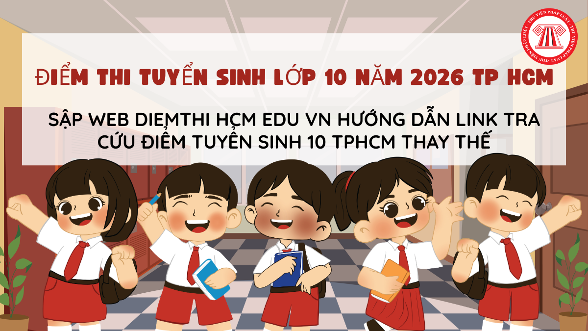 SẬP WEB diemthi hcm edu vn Hướng dẫn link tra cứu điểm tuyển sinh 10 TPHCM thay thế