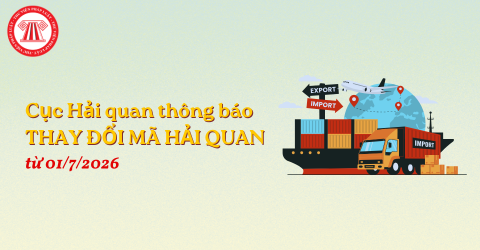 Thông báo 17920/TB-CHQ: Cục Hải quan thông báo thay đổi MÃ HẢI QUAN từ 01/07/2026