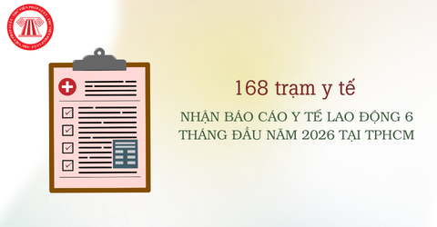 Danh sách thông tin trạm y tế nhận báo cáo y tế lao động 6 tháng đầu năm 2026 tại TPHCM theo Công văn 2807