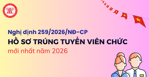 Hồ sơ trúng tuyển viên chức năm 2026 gồm những gì? Thời hạn hoàn thiện hồ sơ viên chức là bao lâu?