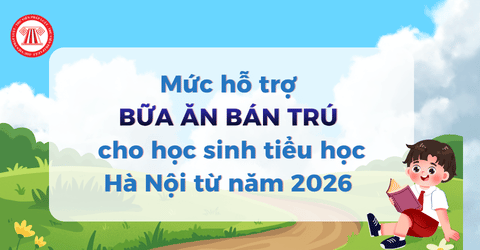 Tổng hợp mức hỗ trợ BỮA ĂN BÁN TRÚ cho học sinh tiểu học Hà Nội từ năm 2026 theo Nghị quyết 84/2026/NQ-UBND
