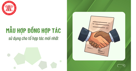 Mẫu Hợp đồng hợp tác sử dụng cho tổ hợp tác mới nhất hiện nay là mẫu nào?
