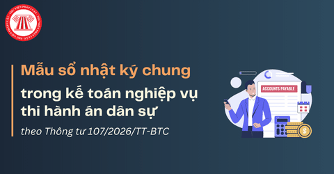 Mẫu sổ nhật ký chung theo Thông tư 107/2026/TT-BTC