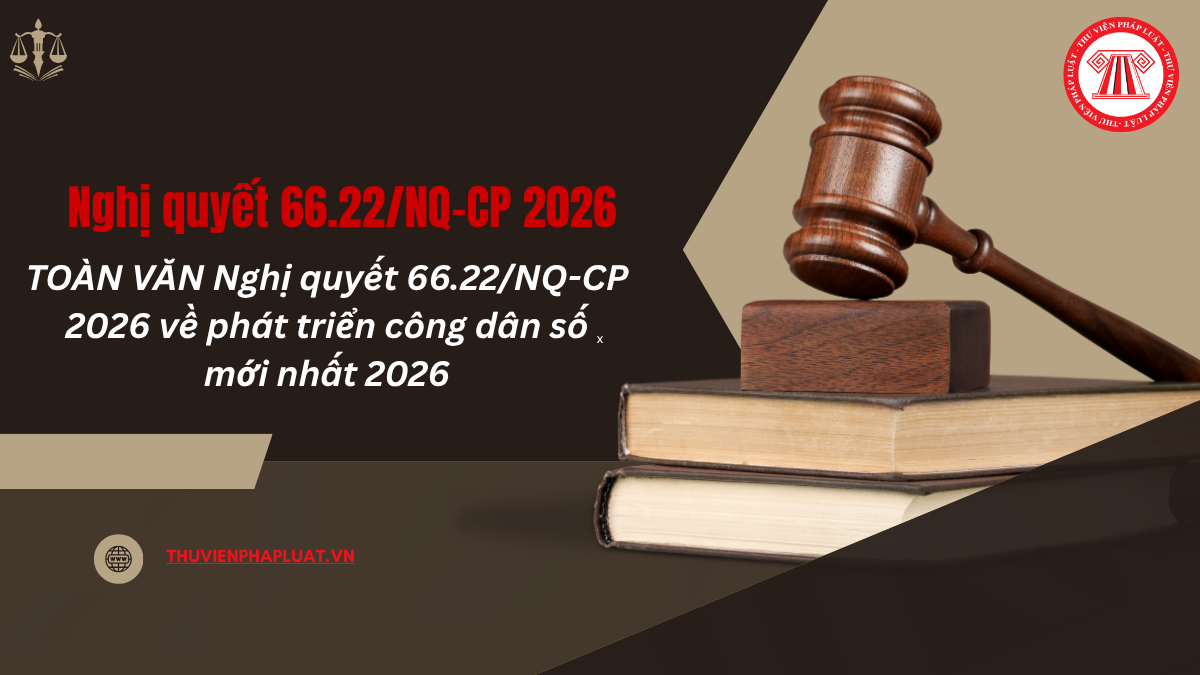 TOÀN VĂN Nghị quyết 66.22/NQ-CP 2026 về phát triển công dân số mới nhất 2026