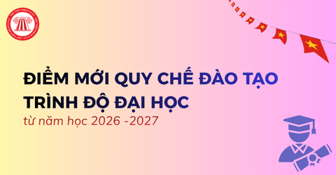 Điểm mới Quy chế đào tạo trình độ đại học từ năm học 2026-2027 theo Thông tư 56 2026 TT BGDĐT chi tiết ra sao?