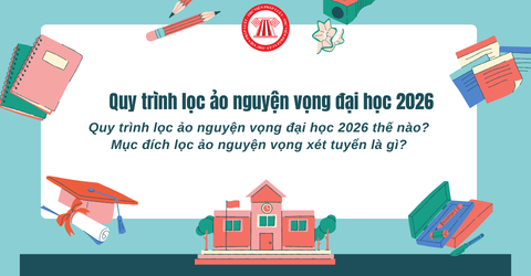 Quy trình lọc ảo nguyện vọng đại học 2026 thế nào? Mục đích lọc ảo nguyện vọng xét tuyển là gì?