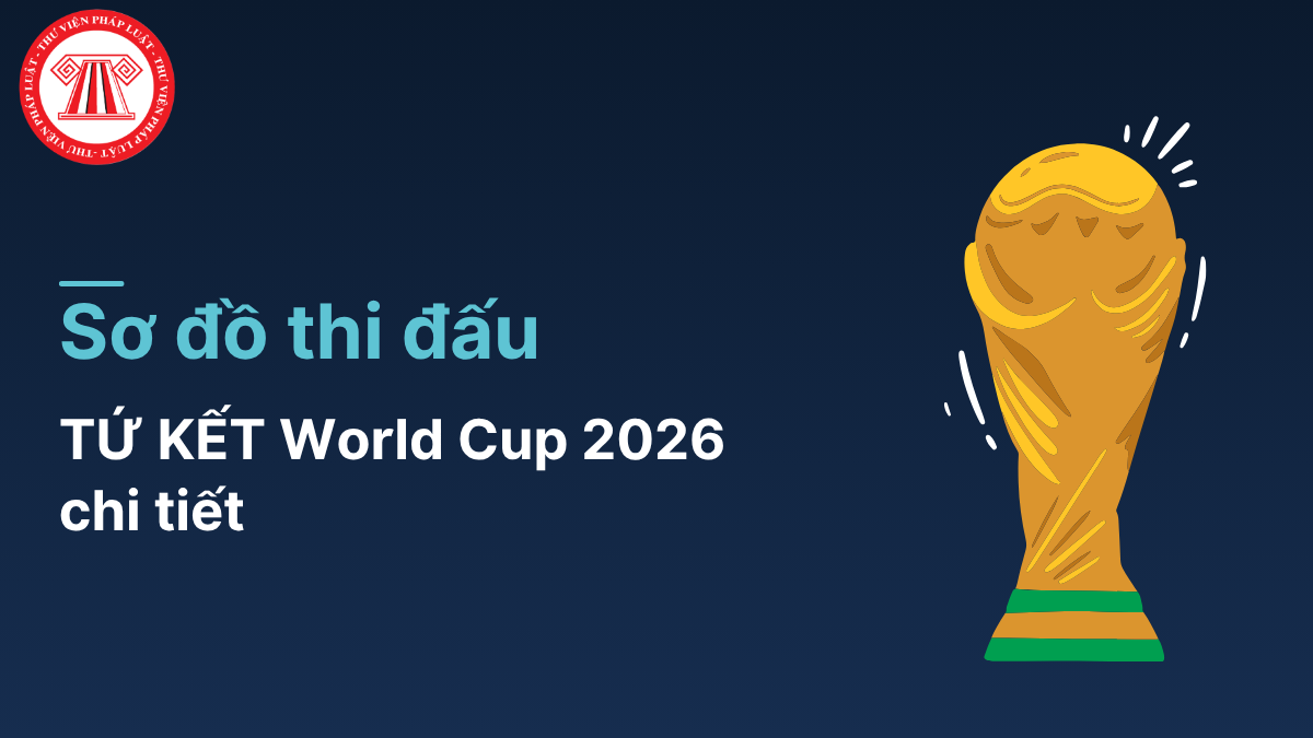 Sơ đồ thi đấu TỨ KẾT World Cup 2026 chi tiết