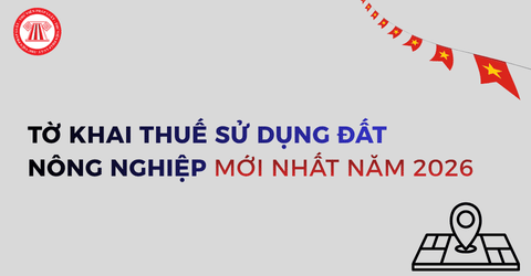 Tải Tờ khai sử dụng đất nông nghiệp mới nhất năm 2026 cho tổ chức, hộ gia đình, cá nhân theo Thông tư 89?