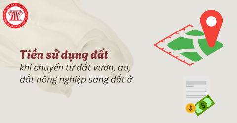 Tiền sử dụng đất khi chuyển từ đất vườn, ao, đất nông nghiệp sang đất ở theo Nghị quyết 254/2025/QH15 thế nào?