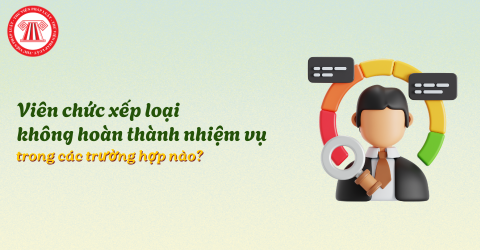 Từ ngày 01/7/2026, Viên chức xếp loại không hoàn thành nhiệm vụ trong các trường hợp nào?