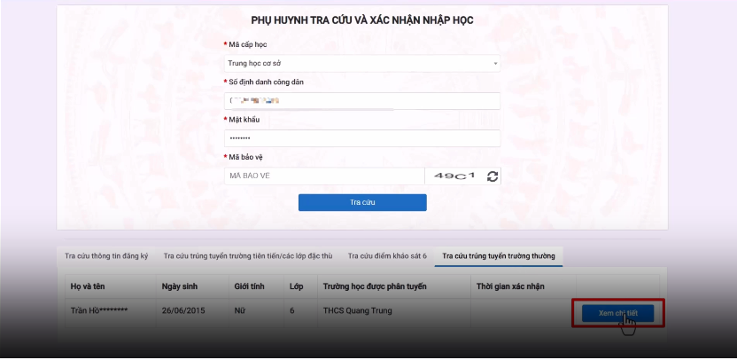 Hướng dẫn xác nhận nhập học lớp 1, lớp 6 TPHCM năm 2026 - 2027? Link xác nhận nhập học lớp 1, lớp 6 TPHCM mới nhất 2026?