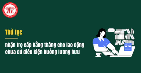 Thủ tục nhận trợ cấp hằng tháng cho lao động chưa đủ điều kiện hưởng lương hưu theo Quyết định 2270/QĐ-BTC