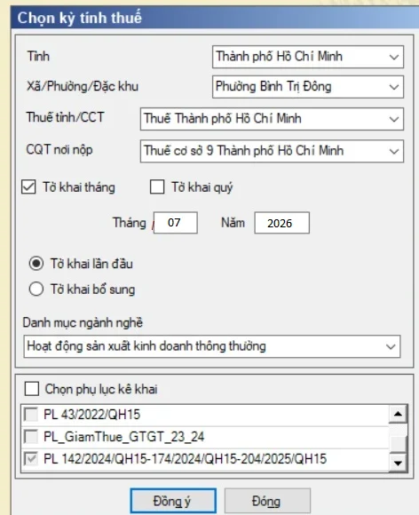 Tờ khai thuế GTGT tháng 7/2026? Kê khai thuế GTGT Tháng 7 2026 theo Thông tư nào? Cách lập tờ khai thuế GTGT tháng 7/2026 trên phần mềm HTKK?