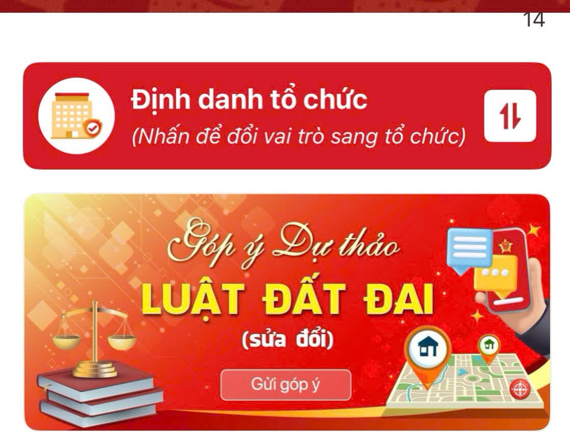 Hướng dẫn góp ý dự thảo Luật Đất đai sửa đổi 2026 trên VNeID chi tiết từng bước thế nào?