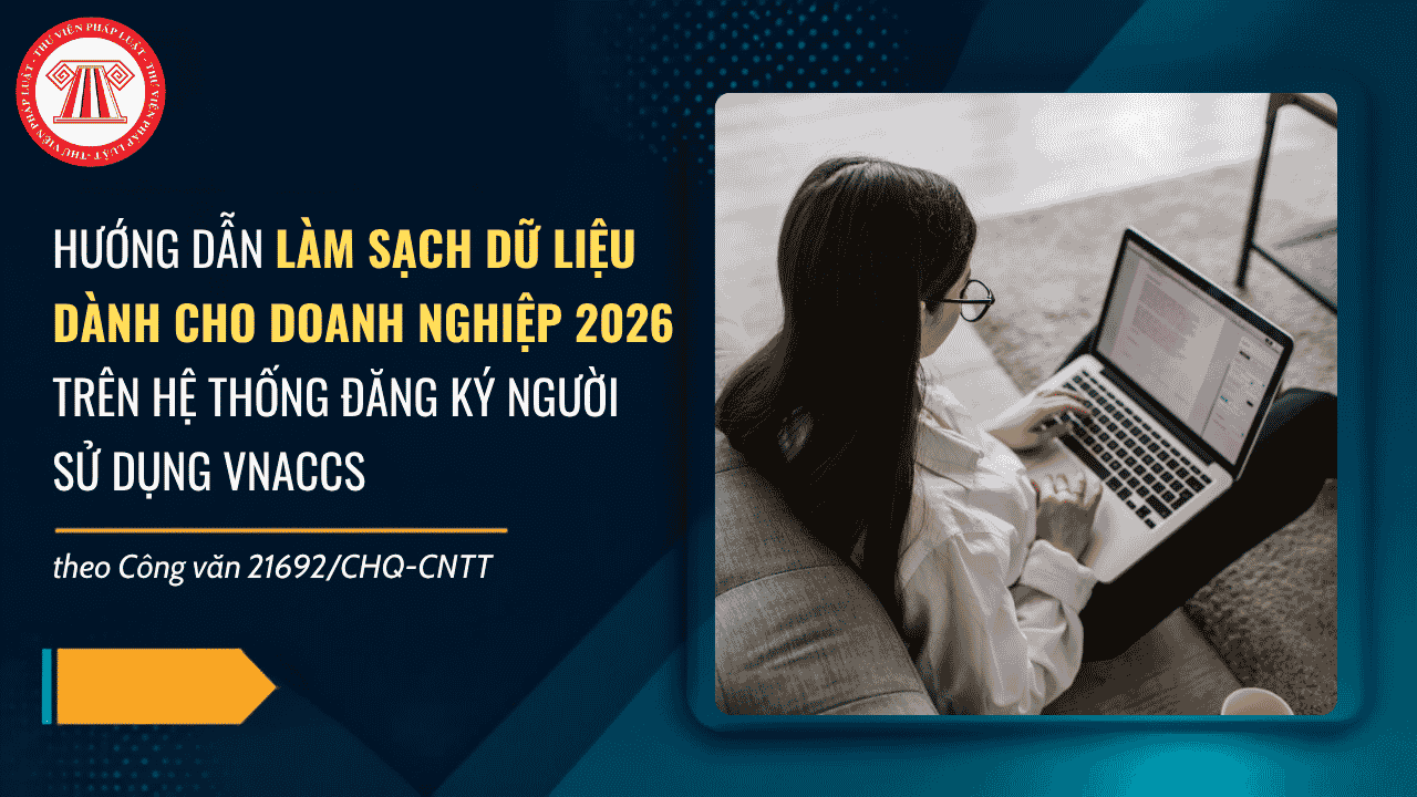 Hướng dẫn làm sạch dữ liệu dành cho Doanh nghiệp 2026 trên dksd.customs.gov.vn client external từng bước thế nào?