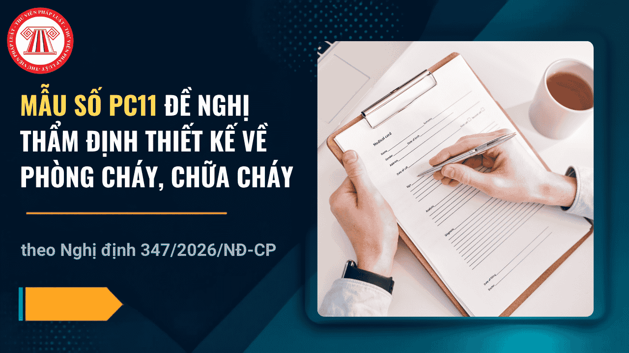 Mẫu đề nghị thẩm định thiết kế về phòng cháy và chữa cháy theo Nghị định 347 2026 NĐ CP