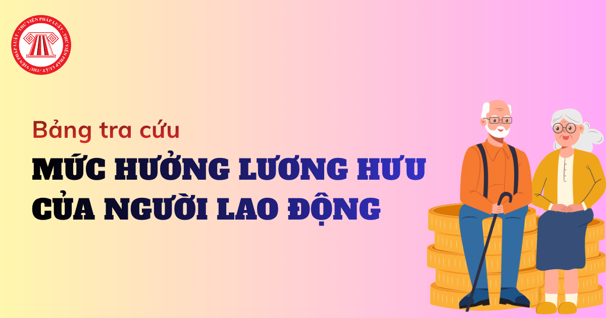 Mức hưởng lương hưu của người lao động theo số năm đóng BHXH bảng tra cứu mới nhất?
