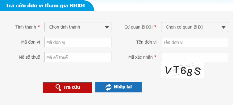 LINK TRA CỨU Mã đơn vị BHXH mới từ 01/9/2026