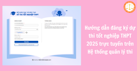 Hướng dẫn đăng ký thi tốt nghiệp THPT 2025 trực tuyến trên Hệ thống quản lý thi (Hình từ Internet)