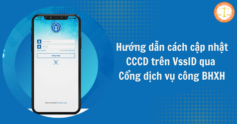 Hướng dẫn cách cập nhật CCCD trên VssID qua Cổng dịch vụ công BHXH (Hình từ Internet)