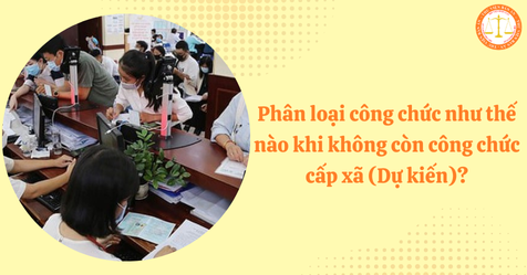 Phân loại công chức như thế nào khi không còn công chức cấp xã theo dự thảo Luật Cán bộ, công chức sửa đổi (Dự kiến)? (Hình từ Internet)