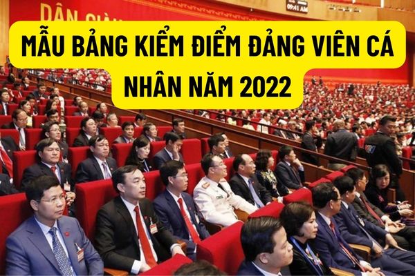 Ai là người phải viết bản kiểm điểm đảng viên cá nhân năm 2022? Cách viết bản kiểm điểm cá nhân đảng viên năm 2022 như thế nào?